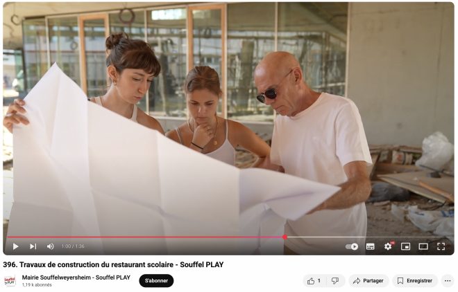 Restaurant scolaire et école Rapp à Souffelweyersheim