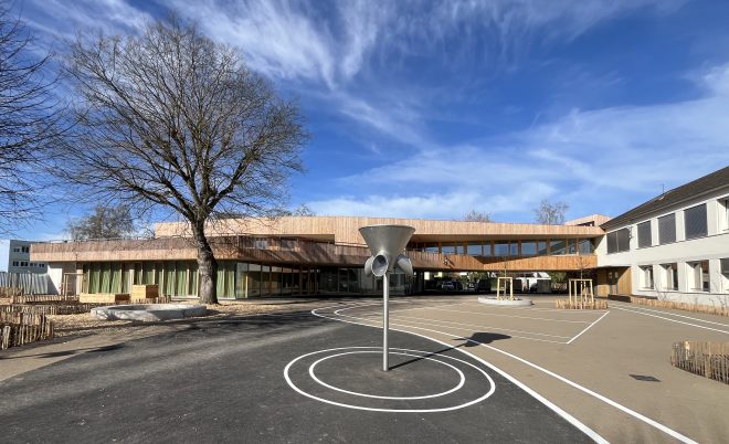 Restaurant scolaire et école Rapp à Souffelweyersheim